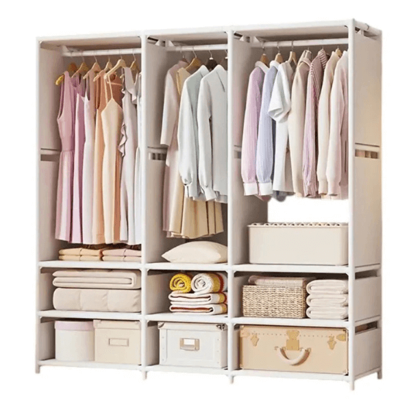 Perfect Dealz 9 Compartment Wardrobe Storage Rack Shelf