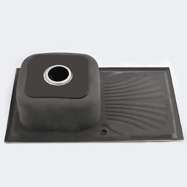 Perfect Dealz Single Bowl Stainless Steel Kitchen Sink with Drainboard