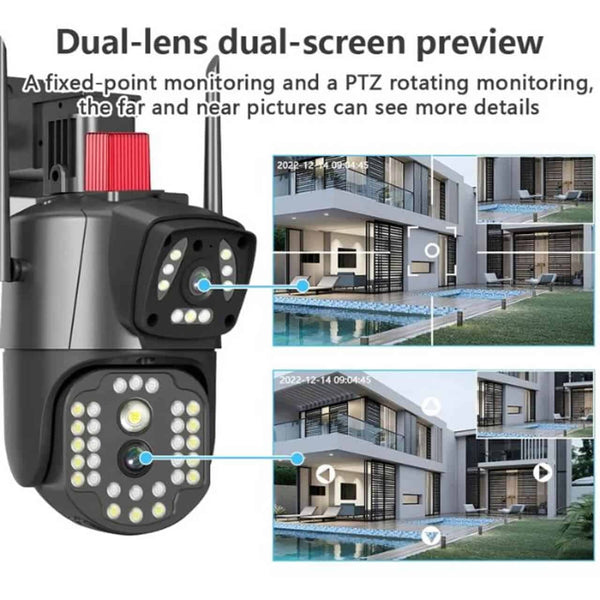 Outdoor Dual Lens Security Camera image 3