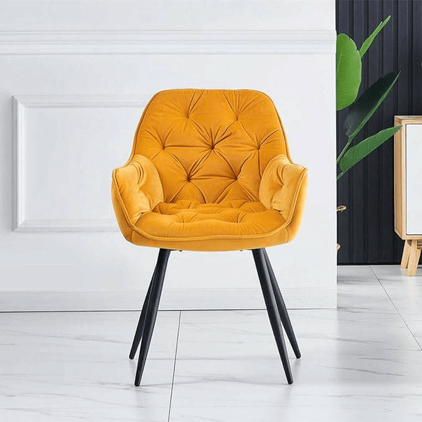 Perfect Dealz Velvet Luxe Dining Chair
