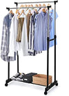Stainless Steel Double Pole Clothing Rail image 2