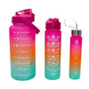 Set of 3 Motivational Water Bottles image 8