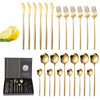 Perfect Dealz Gold Polished Stainless Steel Cutlery Set