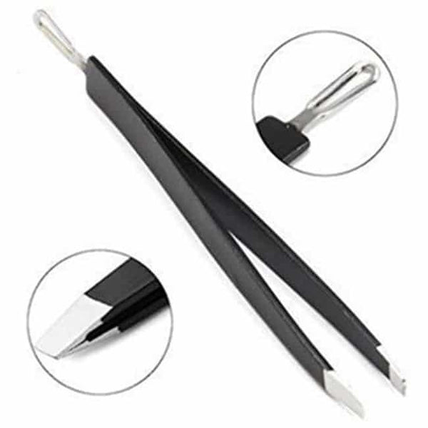 2 in 1 Eyebrow Tweezers with Blackhead Extractor image 1