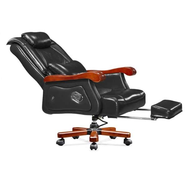 Perfect Dealz Executive Chair with Built-In Leg Rest