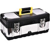 Perfect Dealz 19-Inch Heavy-Duty Stainless Steel Tool Storage Box
