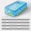 Inflatable Rectangular Kids Swimming Pool 210x130x56 CM image 5