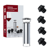 Perfect Dealz Wine Saver Vacuum Pump Set with 4 Reusable Stoppers