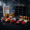 Die-Cast Model Alloy Cars Emergency Rescue Vehicle Gift Set featuring detailed rescue vehicles and accessories.