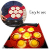 7 In 1 Silicone Fried Egg Mould