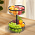 Perfect Dealz 2 Tier Vegetable and Fruit Bowl Storage Basket