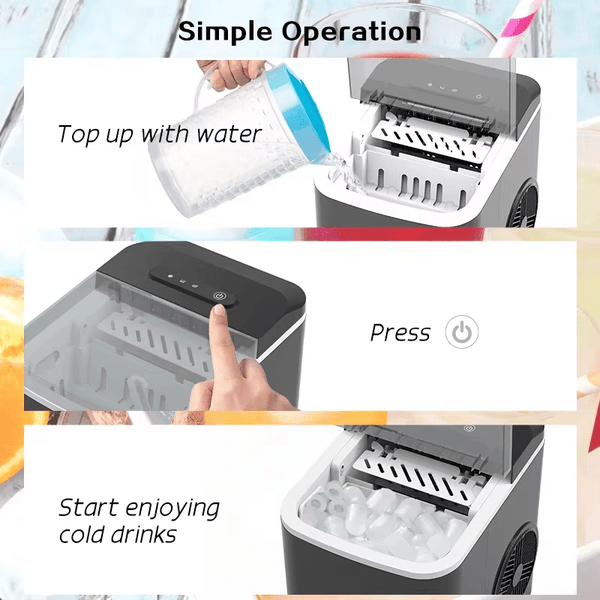 Portable Ice Cube Maker Machine image 3