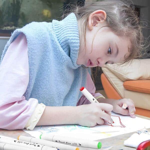 60PCS Waterproof Sketch Marker for Kids image 2