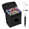Perfect Dealz 120Pcs Art Sketch Drawing Twin Marker Painting Pen Set