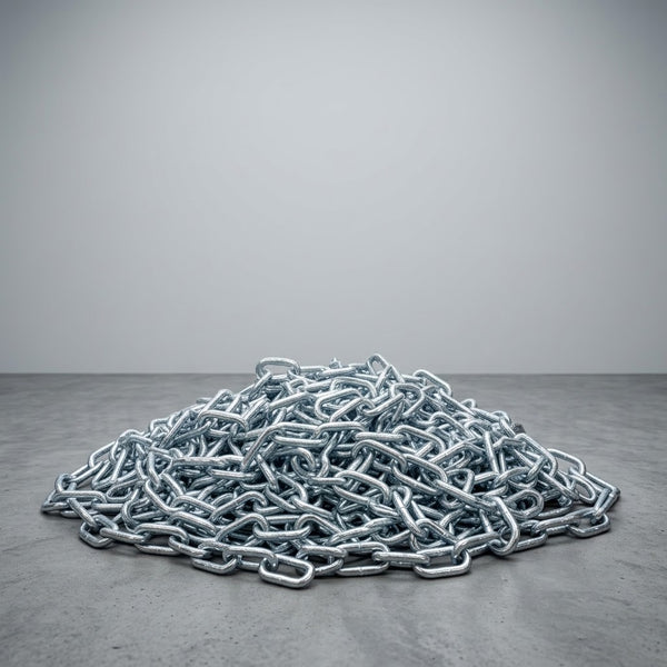 23M Heavy-Duty Galvanized Steel Link Chain