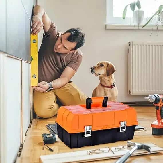 Perfect Dealz Three Layer Folding Hardware Tool Box 22CM
