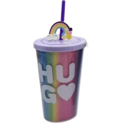 Rainbow 450ml Summer Cup image 1
