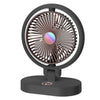Electric Desktop Fan with LED Light image 2