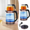 Perfect Dealz 2 in 1 Electric Glass Tea Maker and Kettle