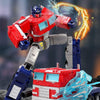 DIY Heroic Anime Action Figure Transformation Truck in action, showcasing its robot mode with vibrant colors and dynamic effects.