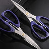 Stainless Steel Multi-Purpose Tailor Shears with ergonomic handles for sewing and cutting tasks.