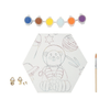 Perfect Dealz Creative Canvas Painting Set with Hexagonal Frames