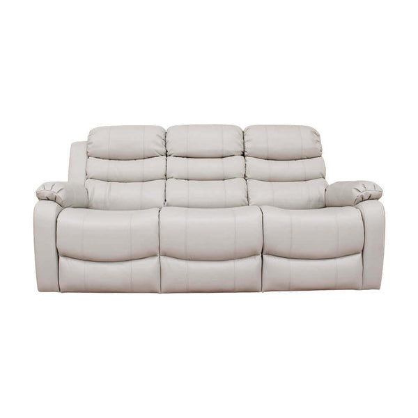 Air Leather Modern Sofa in light color, featuring plush seating and contemporary design for ultimate comfort.
