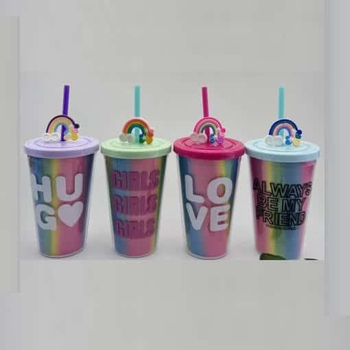 Rainbow 450ml Summer Cup image 0