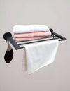 Wall Mounted Bathroom Storage Rack with Shoe Holder