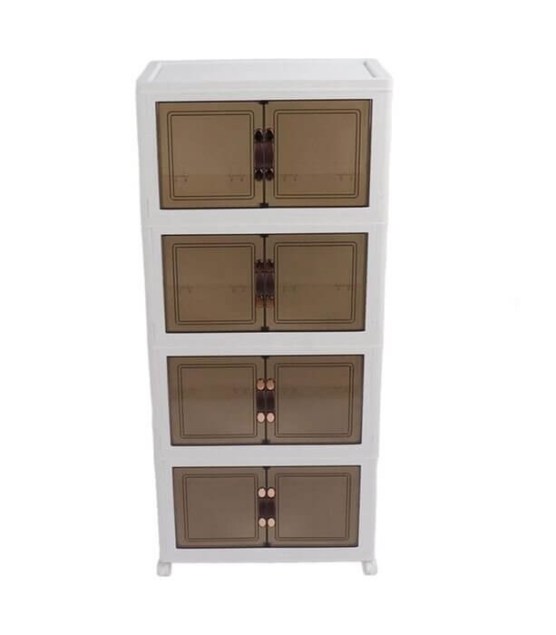 4 Layer Stackable Storage Box Organisers | Perfect Dealz