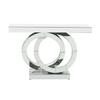 Perfect Dealz Silver Luxe Modern Console Table