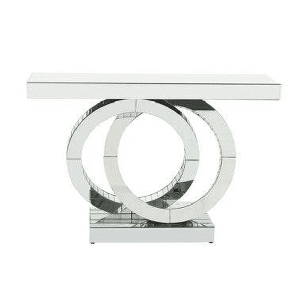 Perfect Dealz Silver Luxe Modern Console Table