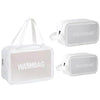 Perfect Dealz Set of 3 Transparent Cosmetic Wash Bag