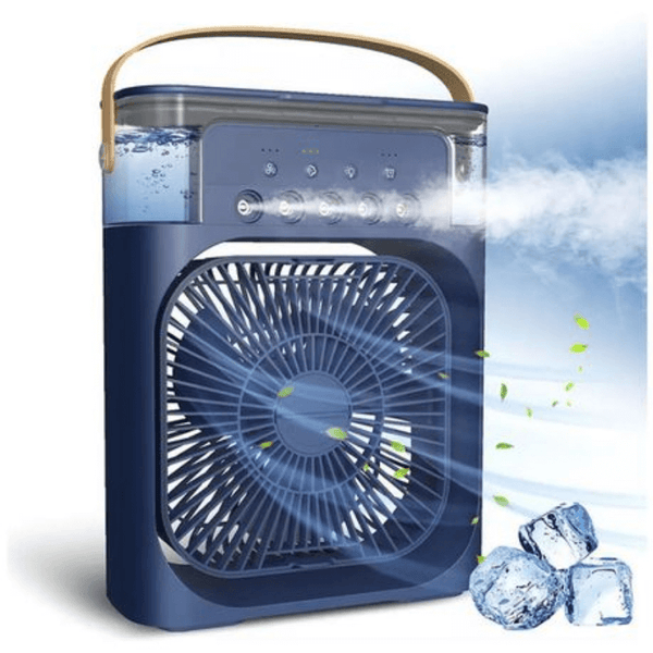 Perfect Dealz 7 Colours LED Portable Air Cooler Fan Medium