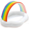 Rainbow cloud inflatable baby pool image 0