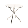 Perfect Dealz Clear View Round Glass Dining Table