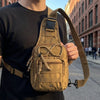 Single Strap Backpack with Multiple Storage Pockets