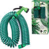 15M Coiled/Spiral Garden Hose image 1