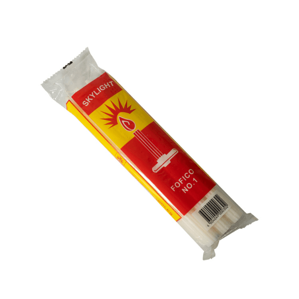 6 Piece White Candles image 2