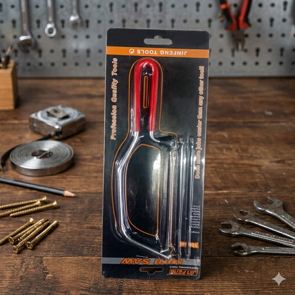 Heavy-Duty Handsaw with Triple-Ground Teeth