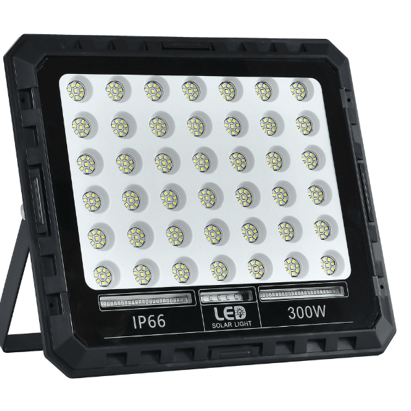 900W LED Flood Light with Solar Panel image 2