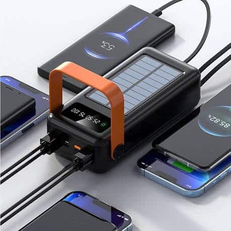 120000mAh Solar Power Charging Bank image 5
