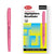 12 pcs 3mm Premium Single Colour Highlighters Pink pack and highlighter pen on display.