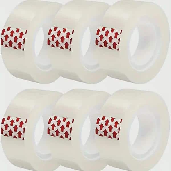 8PCS Clear Tape Set image 1