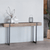 Perfect Dealz Wood and Metal Rectangular Coffee Table
