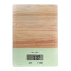 Digital Kitchen Scale with Tempered Glass with Bamboo Design for precise ingredient measurements.
