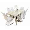 Perfect Dealz 7 Piece Modern Dining Table Set