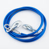 7 Ton Heavy Duty 4m x 12mm Steel Tow Rope with Insulated Hooks