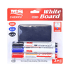 Perfect Dealz 3 Colors Whiteboard Markers and Whiteboard Eraser