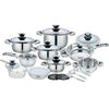 Perfect Dealz 21 Piece High Quality Stainless Steel Cookware Set